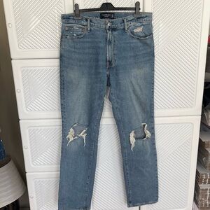 Men's 34✖️34 Abercrombie vintage 90’s Straight Jeans